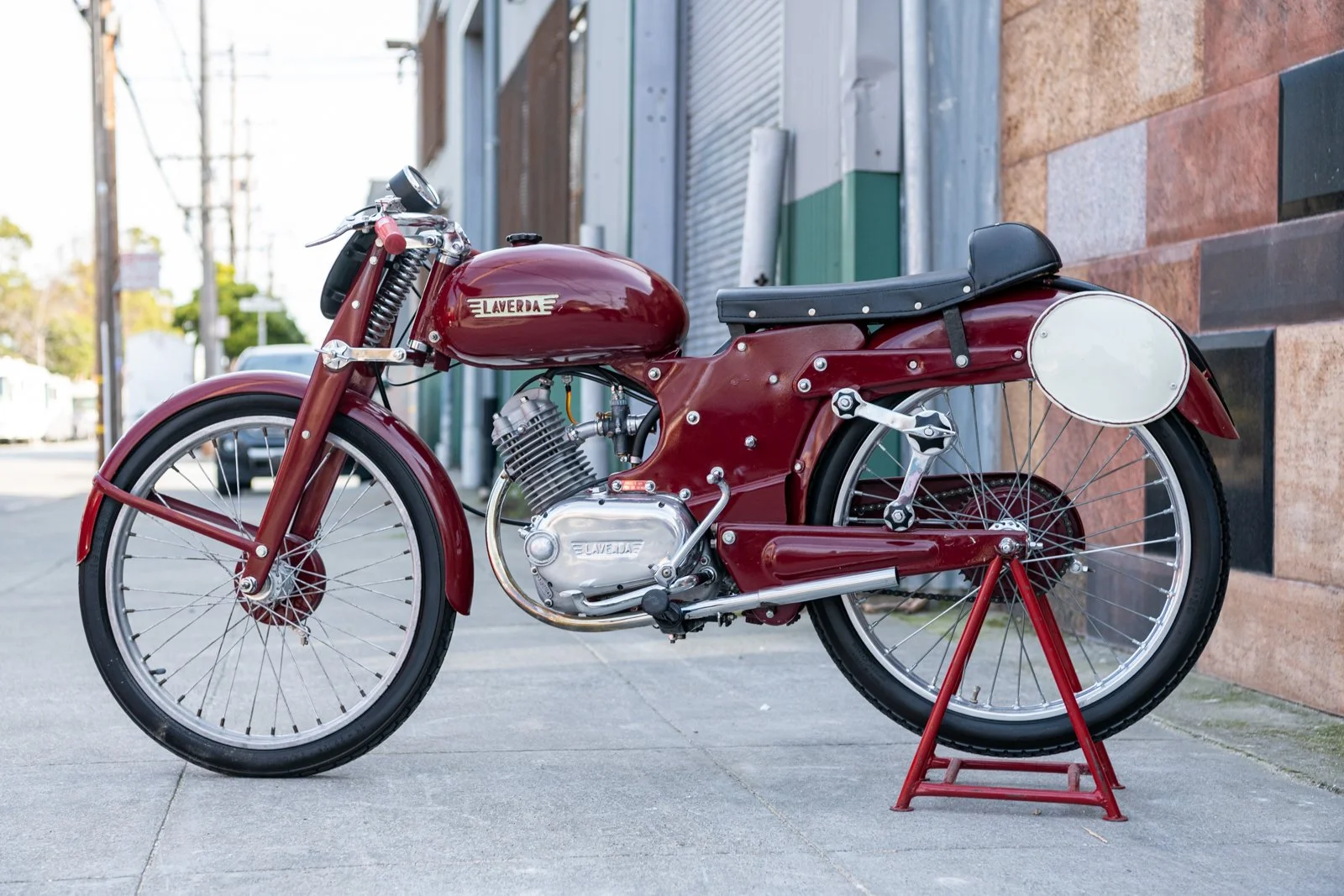 rabirana 1952 Laverda 75 “Tarantina” Replica (D265) — Bello Moto SF